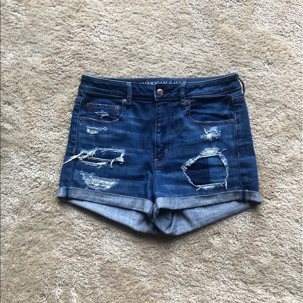 Distressed American Eagle shorts